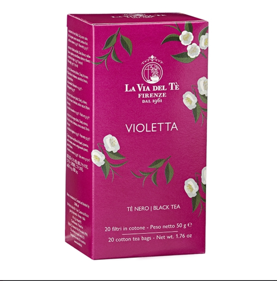 Violetta | Astuccio da 20 filtri - La via del Tè