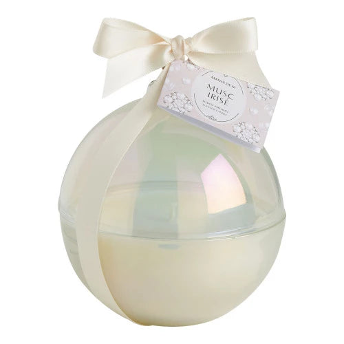 Candela profumata " Pala di natale " Musc irisé 210 gr - Mathilde M.
