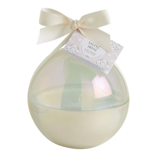 Candela profumata " Pala di natale " Musc irisé 210 gr - Mathilde M.