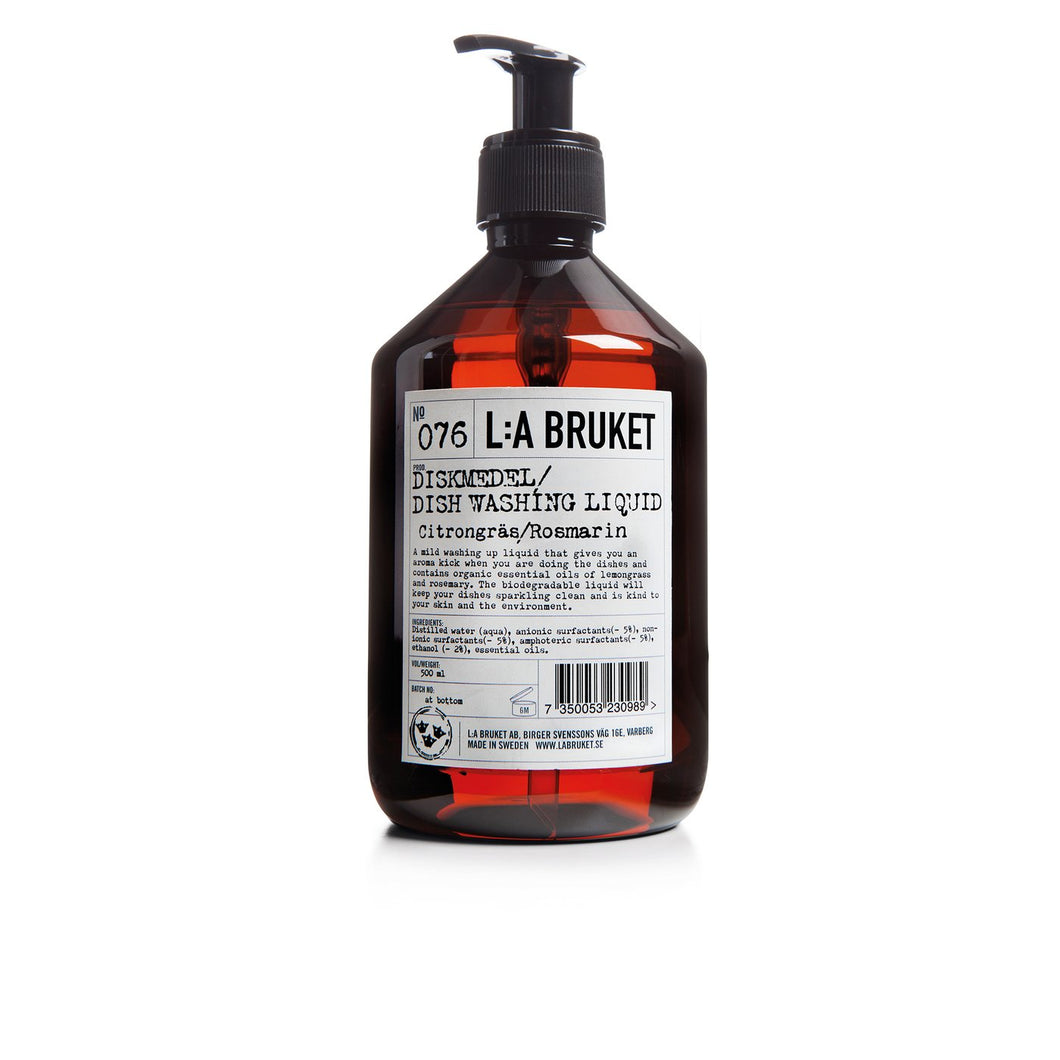 076 Dish Detergent - L:A Bruket