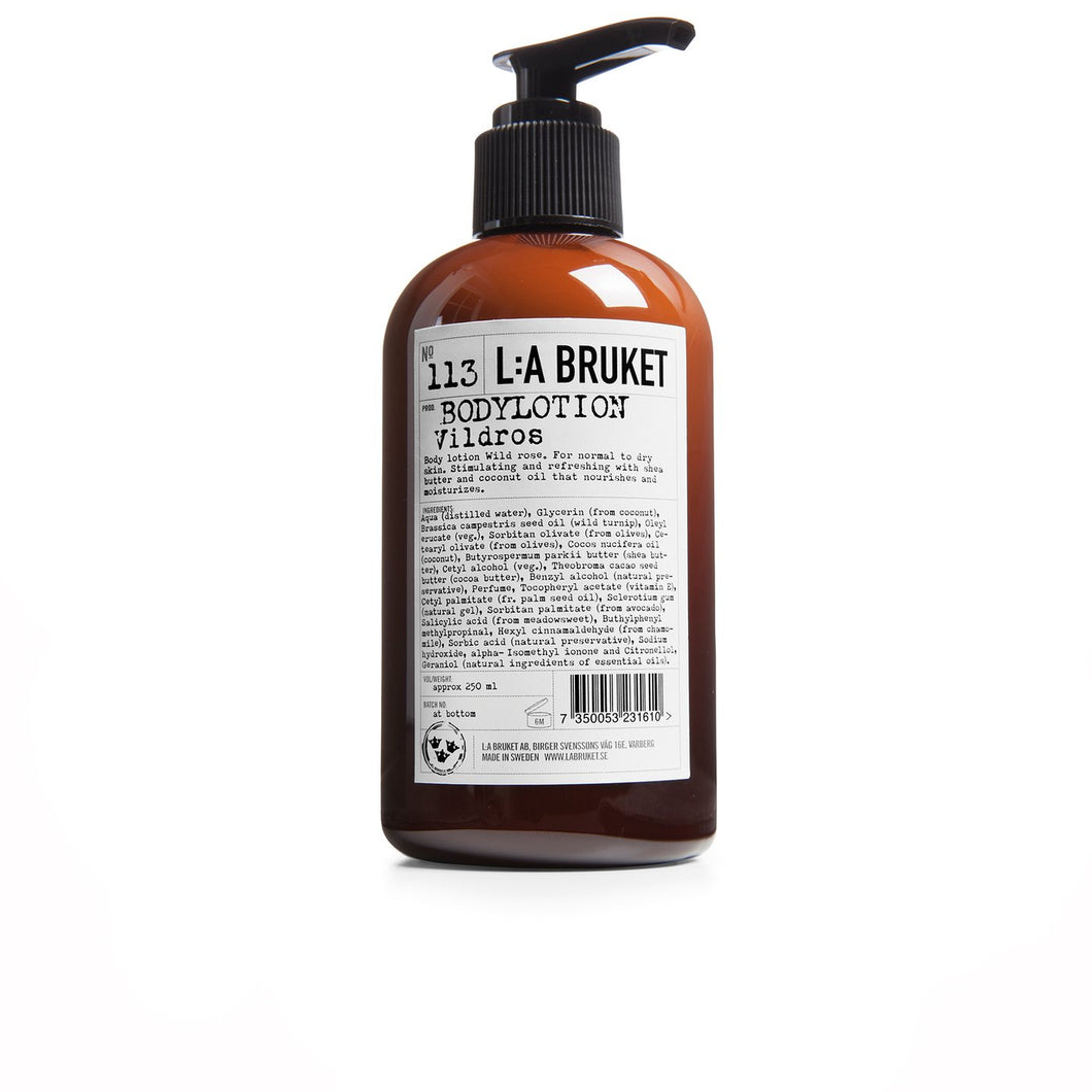 113 Body Lotion Rosa selvatica - La Bruket