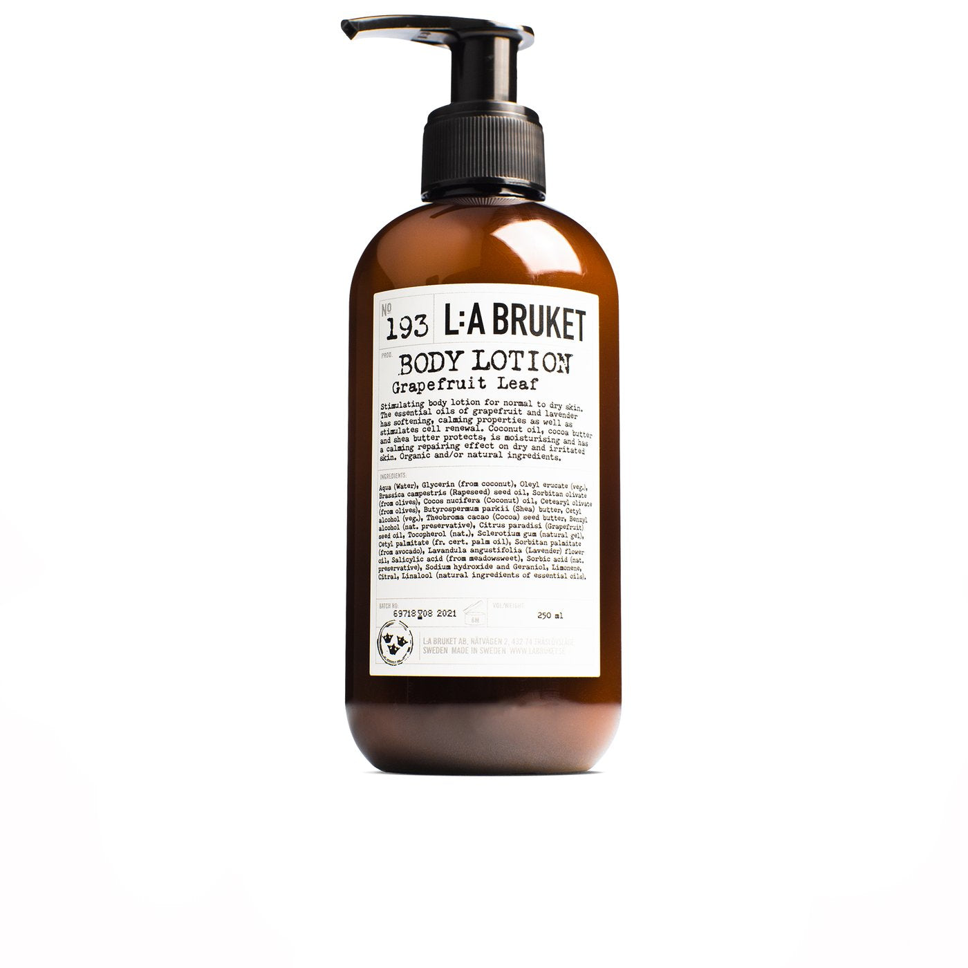 193 Body Lotion foglie di pompelmo - La Bruket