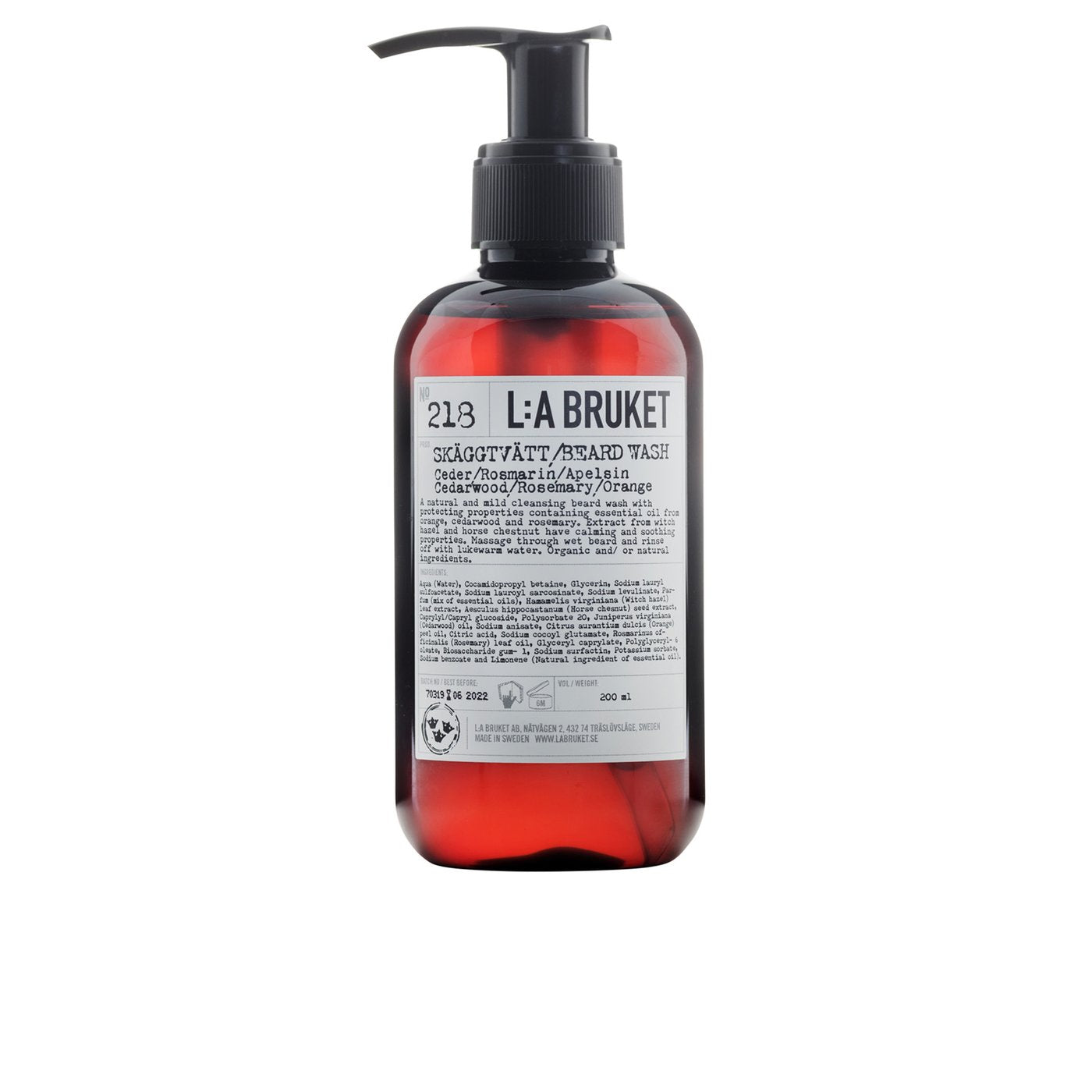 218 Shampoo per la Barba - La Bruket
