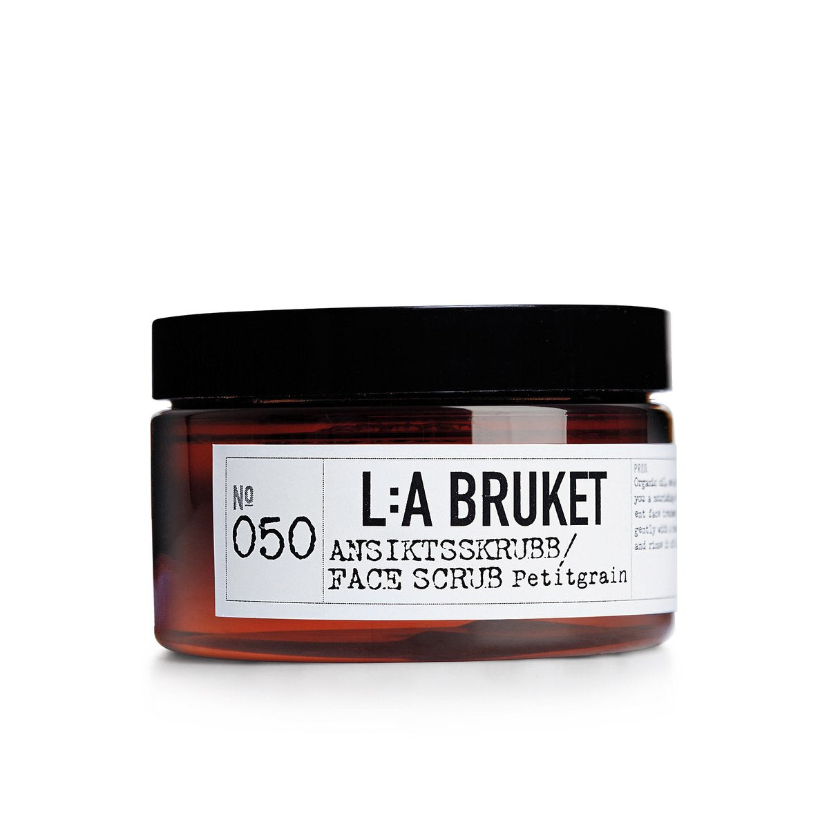050 Face scrub Petitgrain - L:A Bruket