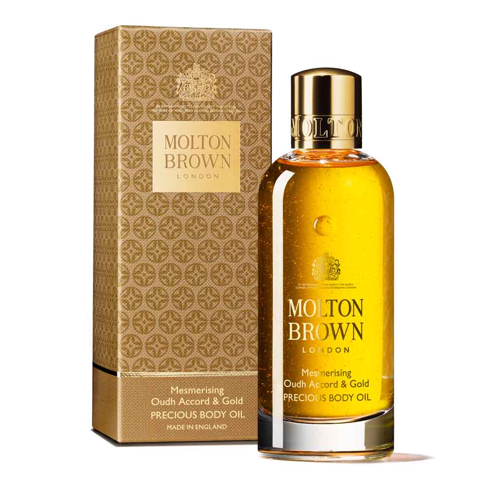 Oudh Accord& Gold olio corpo - Molton Brown