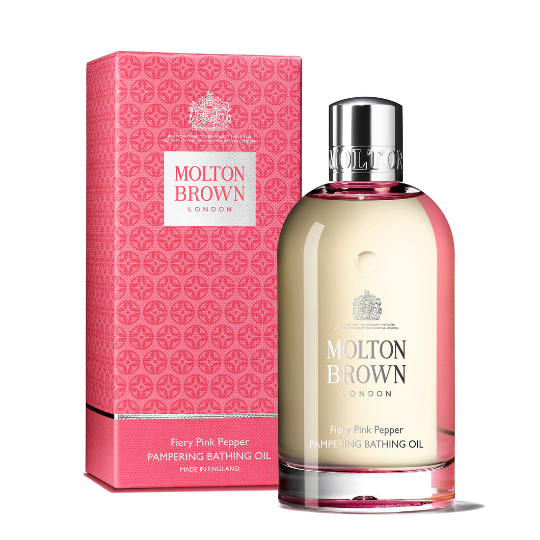 Fiery Pink pepper bath oil - Molton Brown