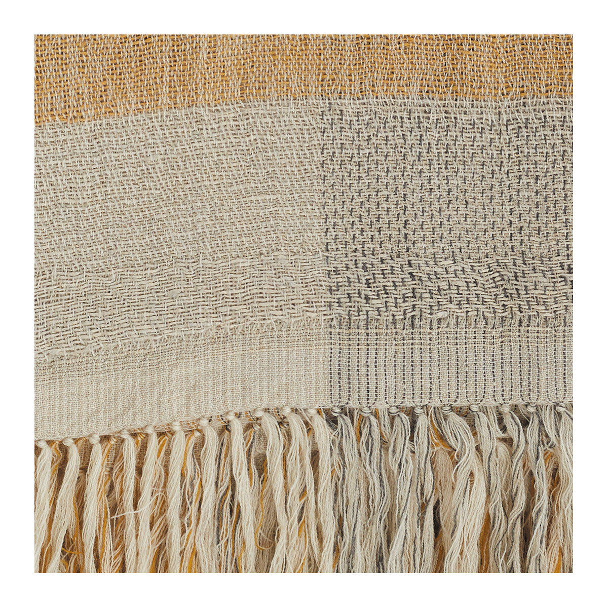 Plaid Kiana - Blanc D'Ivoire